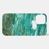 Groene of Emerald Marble textuurachtergrond Case-Mate iPhone Case (Achterkant (horizontaal))