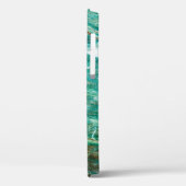 Groene of Emerald Marble textuurachtergrond Case-Mate iPhone Case (Achterkant / Links)