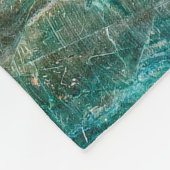 Groene of Emerald Marble textuurachtergrond Fleece Deken (Hoek)