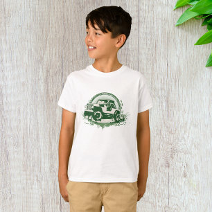 Groene Off-Road 4x4 Voertuig T-shirt