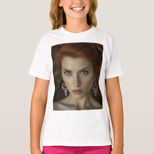 Groene ogen 11 t-shirt (Voorkant)