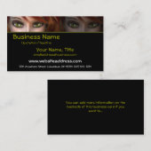 Groene ogen D2 - Fantastische Visitekaartjes (Voorkant / Achterkant)