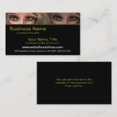 Groene ogen D3 - Fantastische Visitekaartjes (Voorkant / Achterkant)