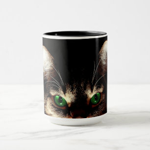Groene Ogen Kat Koffiemok Mok