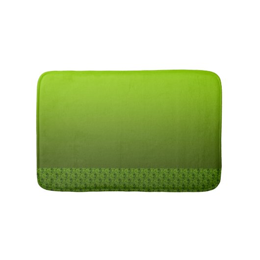 Groene olie badmat (Voorkant)