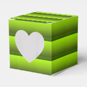 Groene olie bedankdoosjes (Voorkant Zijde)