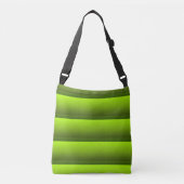 Groene olie crossbody tas (Voorkant)