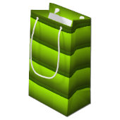 Groene olie klein cadeauzakje (Achterkant Gekanteld)