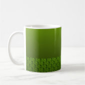 Groene olie koffiemok (Links)