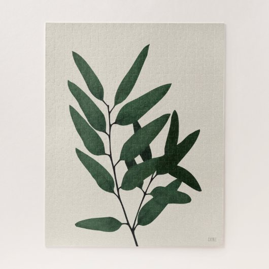 Groene olie | Mooie Planten Legpuzzel (Verticaal)