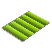 Groene olie notitieboek (Linkerzijde)