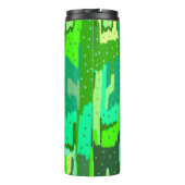 Groene olie thermosbeker (Achterkant)