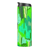 Groene olie thermosbeker (Geroteerd rechts)