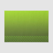 Groene olie tissuepapier (Voorkant)