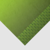 Groene olie tissuepapier (Detail)