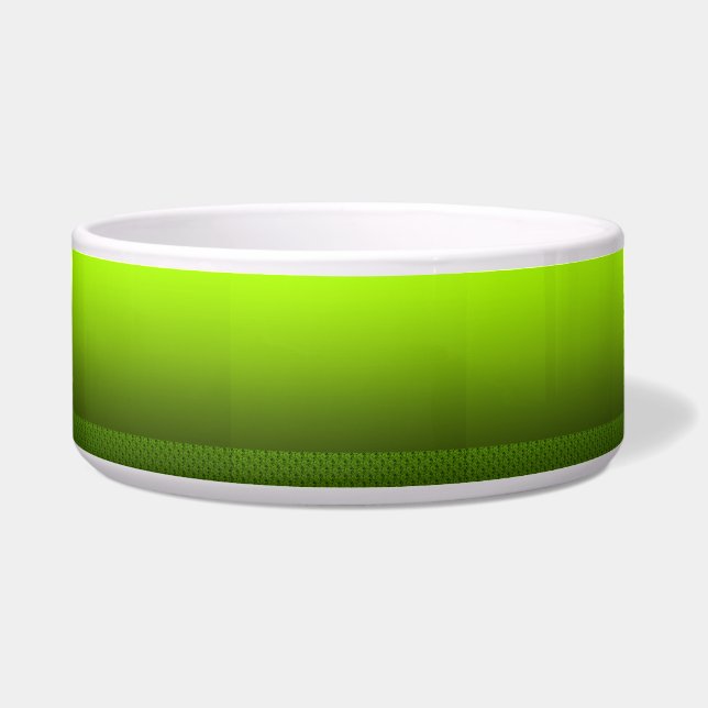 Groene olie voerbakje (Voorkant)