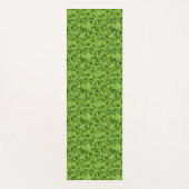 Groene olie yogamat (Voorkant)