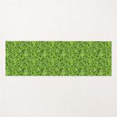 Groene olie yogamat (Voorkant (horizontaal))