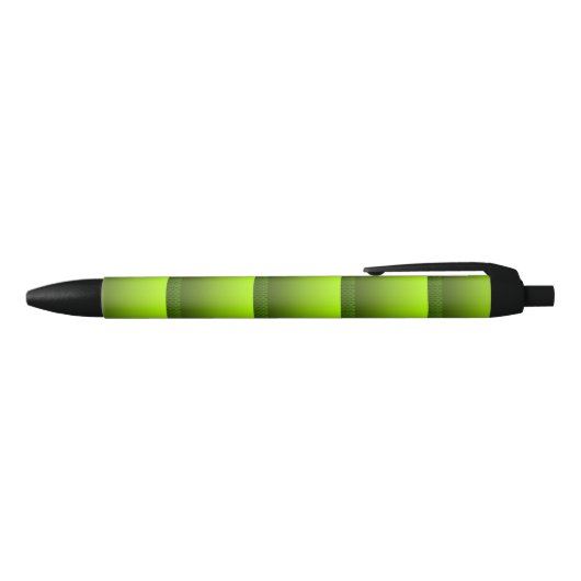 Groene olie zwarte inkt pen (Bovenkant)