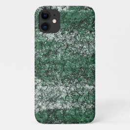 Groene oliestextuur op stokken en pluis Case-Mate iPhone case