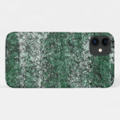 Groene oliestextuur op stokken en pluis Case-Mate iPhone case (Achterkant (horizontaal))