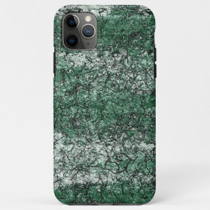 Groene oliestextuur op stokken en pluis Case-Mate iPhone case
