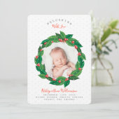 Groene olievlek met weelderige aanmaning aankondiging (Staand voorkant)