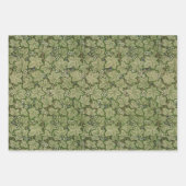  groene olievlek Morris Seaweed Bramble Wrapp Inpakpapier Vel (Voorkant 2)