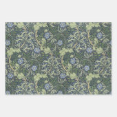  groene olievlek Morris Seaweed Bramble Wrapp Inpakpapier Vel (Voorkant)