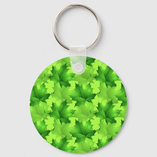 Groene olievlek Sleutelhanger (Voorkant)