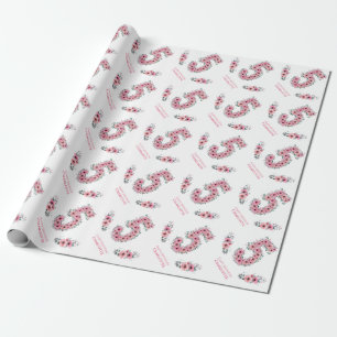 Groene olievloeistof op groen cadeaupapier