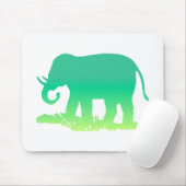 Groene Olifant Muismat (Met muis)