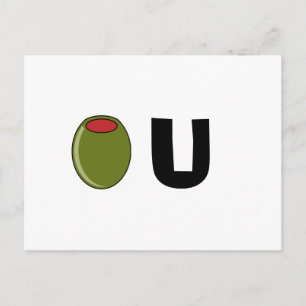 Groene Olijf Briefkaart