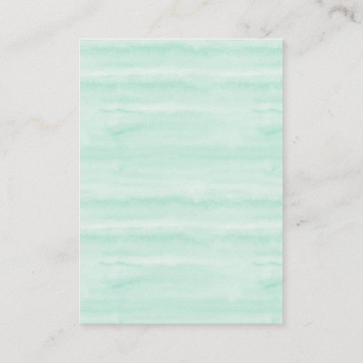 Groene Olijf Bruiloft Details Informatiekaartje (Achterkant)