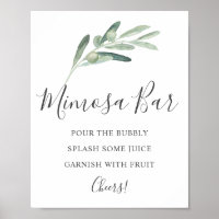 Groene Olijf Mimosa Bar