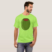Groene olijf t-shirt (Voorkant volledig)