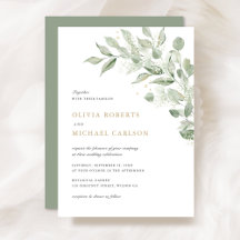 Groene Olijftak Baby's Breath Bruiloft