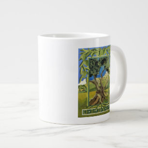 Groene olijven 2014 grote koffiekop