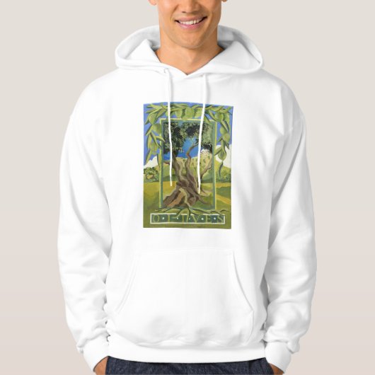 Groene olijven 2014 hoodie (Voorkant)