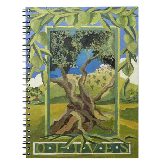 Groene olijven 2014 notitieboek (Voorkant)