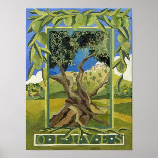 Groene olijven 2014 poster (Voorkant)