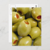 Groene olijven briefkaart (Voorkant / Achterkant)