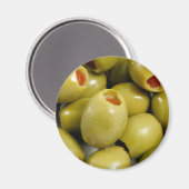 Groene olijven magneet (Voorkant / Achterkant)