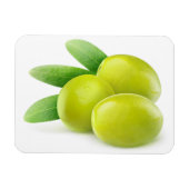 Groene olijven magneet (Horizontaal)