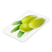 Groene olijven magneet (Linkerzijde)