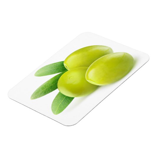 Groene olijven magneet (Linkerzijde)