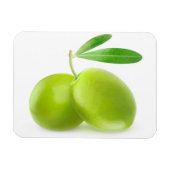 Groene olijven magneet (Horizontaal)