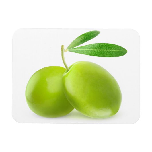 Groene olijven magneet (Horizontaal)