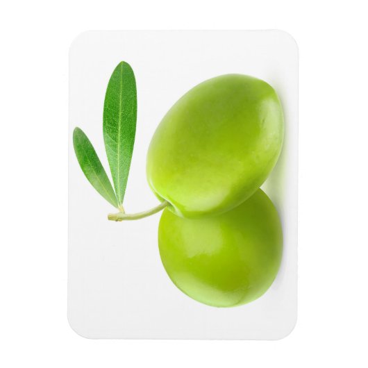 Groene olijven magneet (Verticaal)