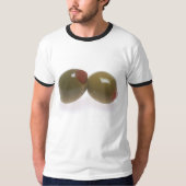 Groene olijven t-shirt (Voorkant)